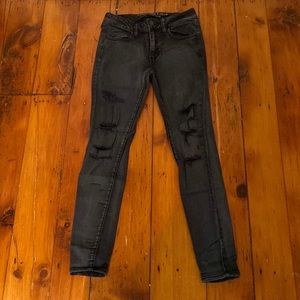 American Eagle Skinny Ripped Jeans